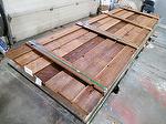 bc# 244817 - .72" x 6.375" ThermalAged Brown Shiplap Lumber[Dark] - 105.19 sf