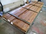 bc# 244810 - .72" x 6.375" ThermalAged Brown Shiplap Lumber[Dark] - 153.00 sf - L = 2-16'