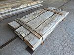 bc# 246838 - Hand-Hewn Skins - 135.83 bf - 67 sf, Width = 13-15", Length = 5-8'