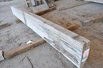 bc# 134141 - 3.5x10 x 7.08' Weathered Mantel, Unfinished - 20.65 bf