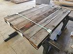 bc# 214152 - 1" x 6" Antique Redwood Barnwood Lumber - 67.00 bf - 5'