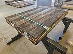 bc# 214129 - 1" x 6" Antique Redwood Barnwood Lumber - 119.80 bf - 5'