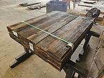 bc# 214121 - 1" x 8" Antique Redwood Barnwood Lumber - 191.60 bf - 5'