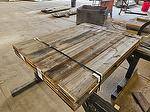 bc# 214120 - 1" x 8" Antique Redwood Barnwood Lumber - 113.30 bf - 5'