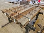 bc# 214119 - 1" x 8" Antique Redwood Barnwood Lumber - 113.30 bf - 5'