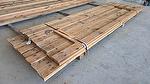 bc# 178119 - 1" x 6" HarborAged Brown Lumber[w/ MetalStain] - 226.50 bf