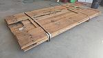bc# 178111 - 1" x 6" HarborAged Brown Lumber[w/ MetalStain] - 103.00 bf