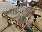 bc# 214115 - 1" x 6" Antique Redwood Barnwood Lumber - 207.00 bf - 5'