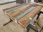 bc# 214112 - 1" x 8" Antique Redwood Barnwood Lumber - 111.70 bf - 5'