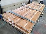 bc# 244286 - .72" x 6.375" HarborAged Brown Shiplap Lumber[w/ MetalStain] - 105.72 sf - L = 2-12'