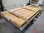 bc# 244233 - .72" x 4.625" ThermalAged Brown Shiplap Lumber[Medium] - 100.59 sf - L = 2-9', Medium
