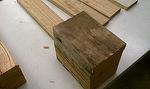 RubyOak Timber Sample - 2 weathered sides, 2 resawn sides