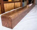 SOLD: AntiqueSpecialty Resawn Mantel, Finished - S4S Walnut