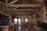 Weathered Timbers & Mantel, Barnwood Ceiling & Door, Stair Treads & Post - California Winery