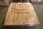 EXAMPLE UNITS: 4.5" widths; 2-4' lengths - Antique Oak Skip-Planed Flooring