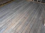 Weathered Decking with Original T&G (one painted side)