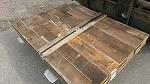 bc# 156432 - 1" x 6" Antique Barnwood Brown Rough - 94.50 bf - 3'-6' lengths