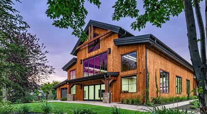 ThermalAged Brown Lumber