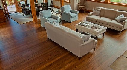 Classic Heart Pine Smooth T&G Flooring