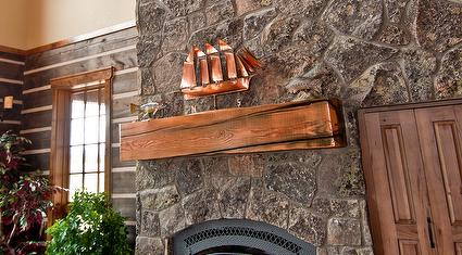 Resawn Finished Mantels