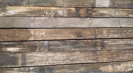 Weathered Decking with Original T&G