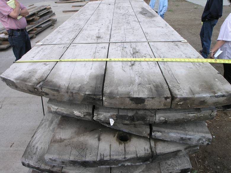 Redwood Picklewood Bottoms for Table Tops / 3