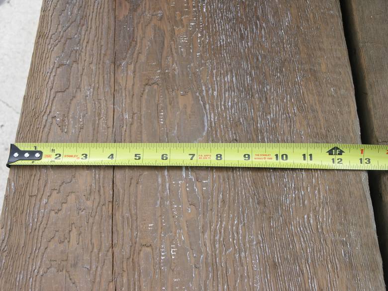 2x14 Weathered DF Pressure Washed