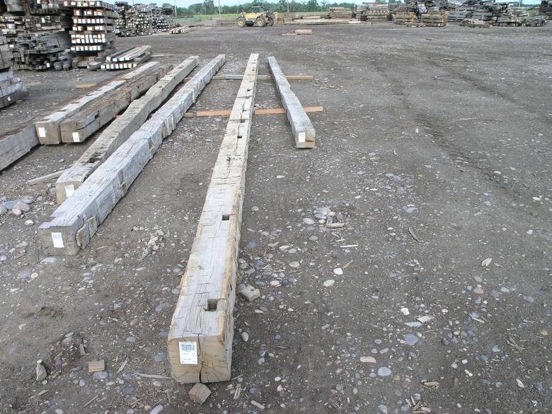 Hand Hewn oak timbers / long hand hewn timbers