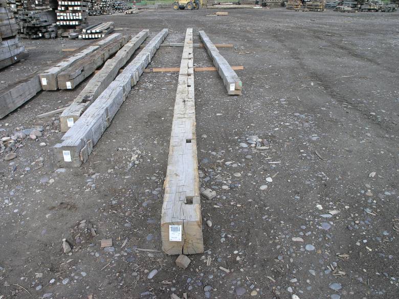 Oak Hand Hewn Timbers / long hand hewn timbers