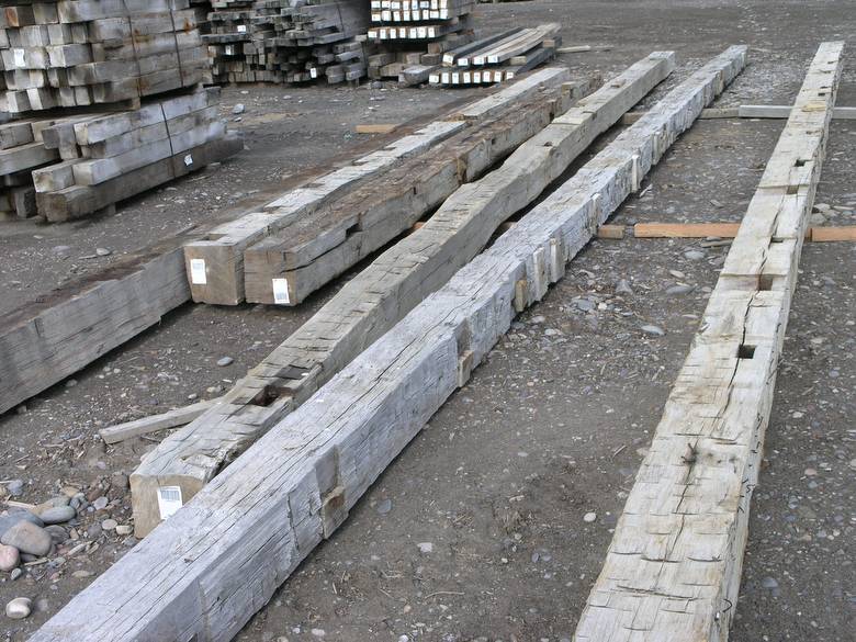 Oak Hand Hewn Timbers / long hand hewn timbers