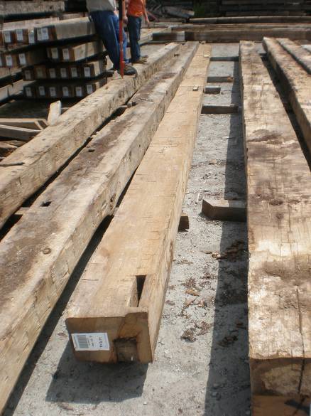 Oak HH 9x12 x 34' (no joist rabbet) / Barcode 108935