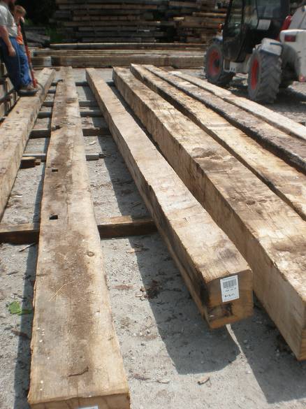 Oak HH 9x12 x 34' (no joist rabbet) / Barcode 108935