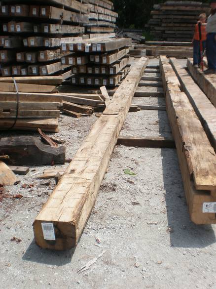 Oak HH 9x11 x 39' (no joist rabbet) / Barcode 108949