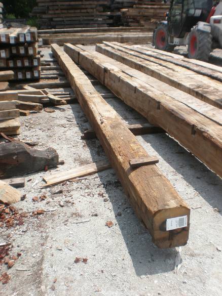 Oak HH 9x11 x 39' (no joist rabbet) / Barcode 108949