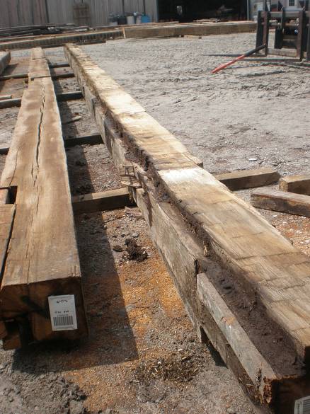 Oak HH 8x13 x 39' (cutting off rabbets) / Barcode 108928 (Note rabbets on two corners)
