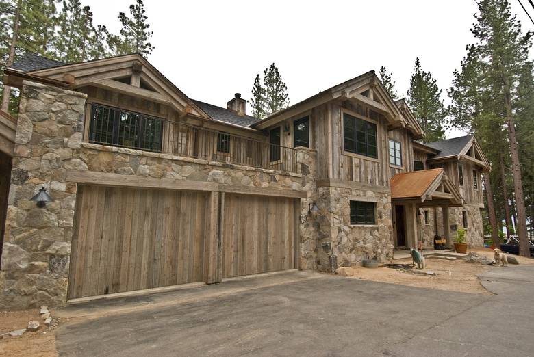 weathered TWII timbers & barnwood siding/exterior / weathered tw II timbers & barnwood