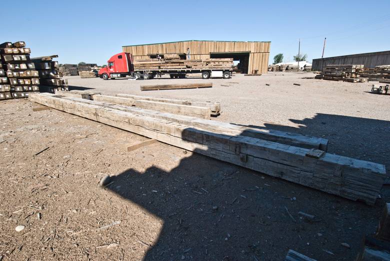 Hand-Hewn Oak Timbers / Long Hewn Oak