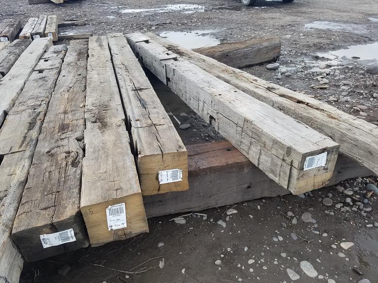 Hewn Oak Timbers (To Cover Items 1, 3, & 5)