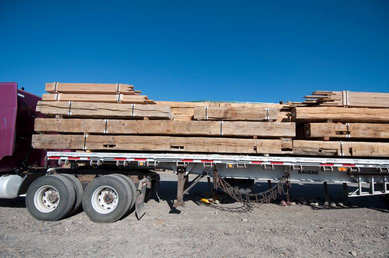 Hewn Timber Load / Large Hewn Timbers