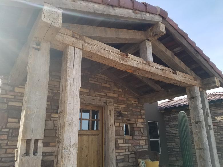 Hand-Hewn Timbers, WeatheredBlend Timbers and Mixed Barnwood