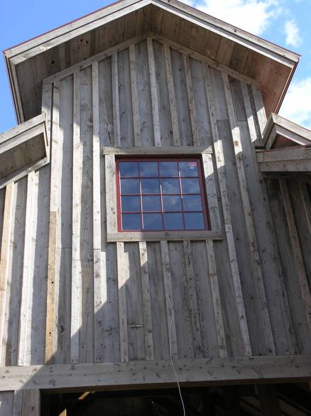 Coverboard Siding / 1x12 Board 2x4 Batten (some reclaimed)