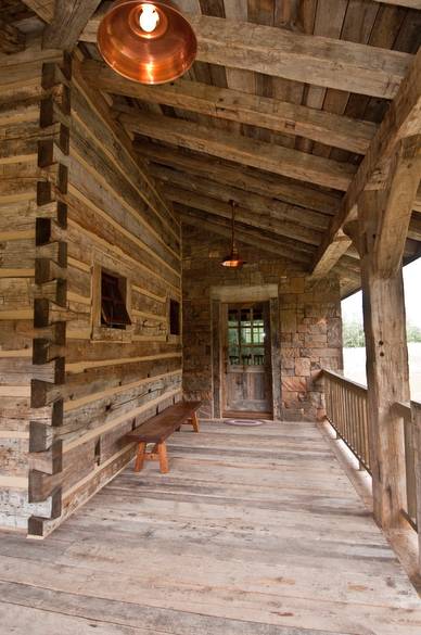 Hand-Hewn Skins and Timbers and Barnwood Decking