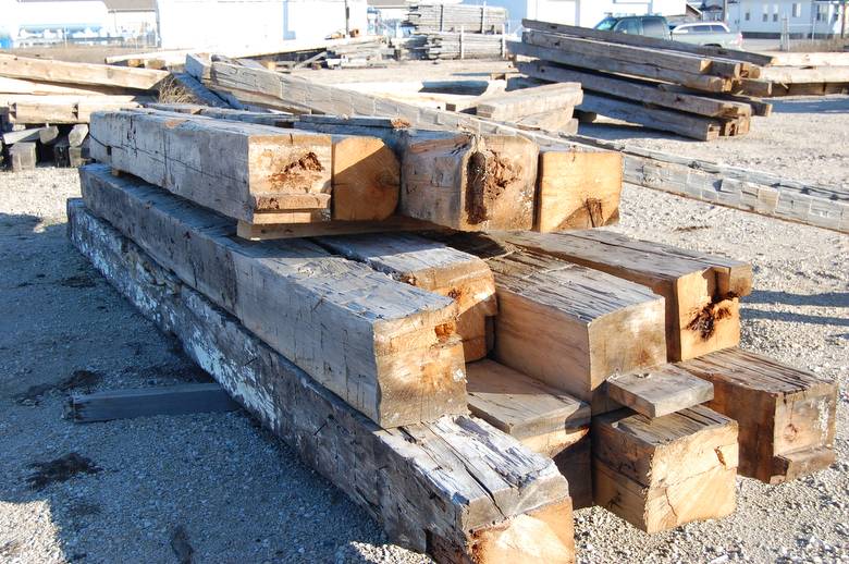 12x12 Hand Hewn Timbers