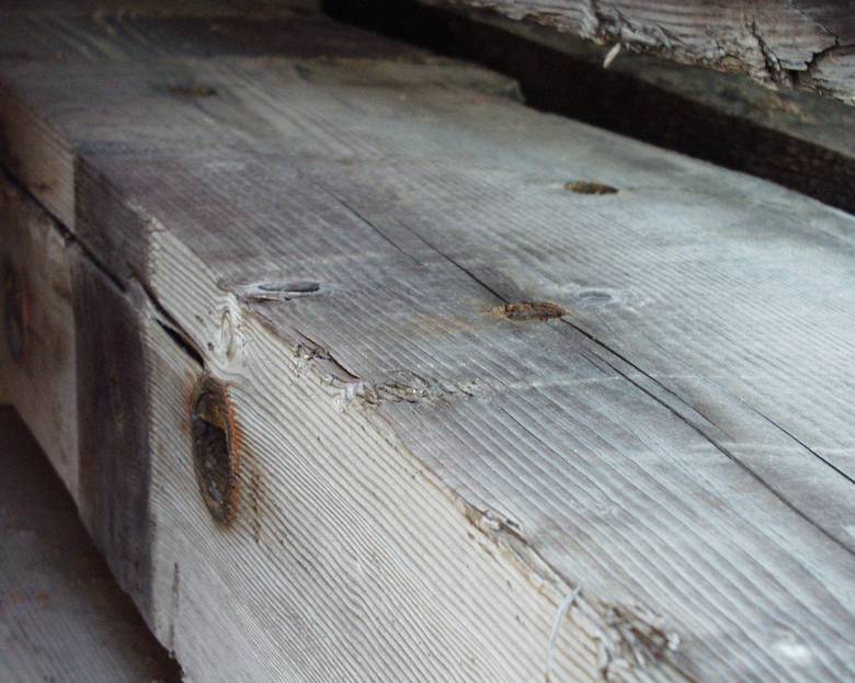 Willamette Character Timbers / Close-up showing texture