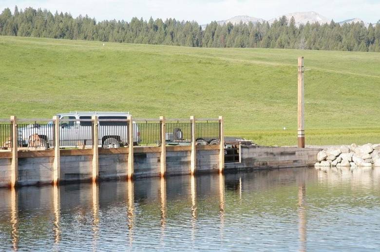 Dock Retaining Wall