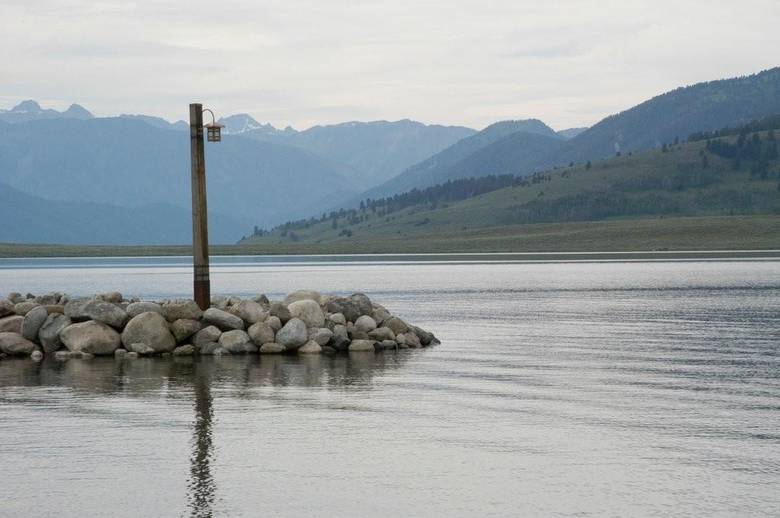 Light Standard on Jetty