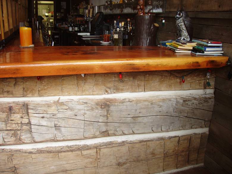 Hand Hewn Skins / Hand Hewn Skins On Bar Front