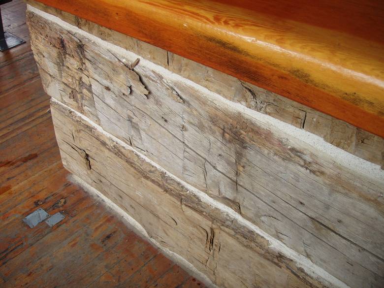 Hand Hewn Skins / Hand Hewn Skins On Bar Front