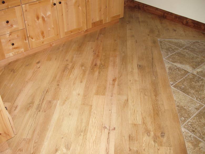 Antique White Oak Smooth T&G 4.5" Floor / Antique White Oak  Smooth 4.5" T&G Floor Water Based Finish