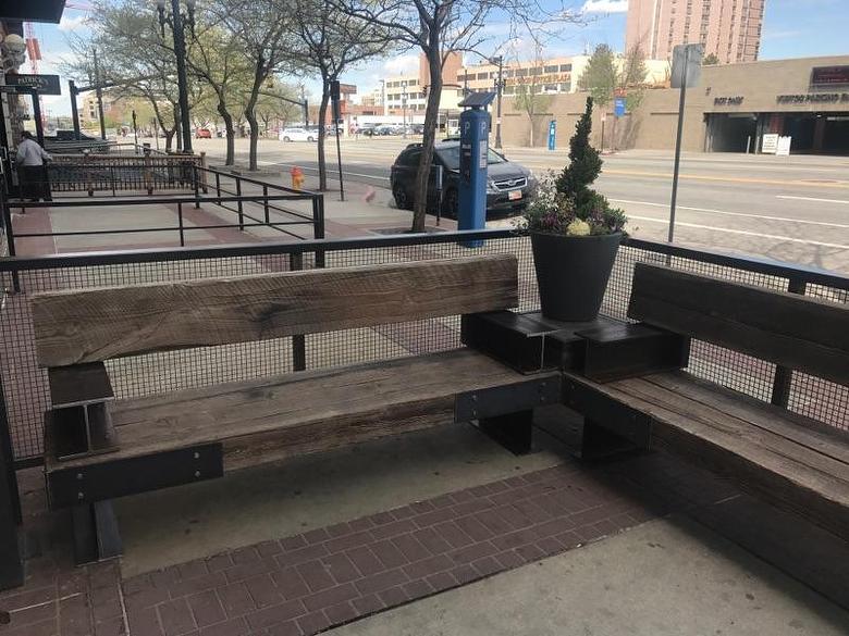 Outdoor benches